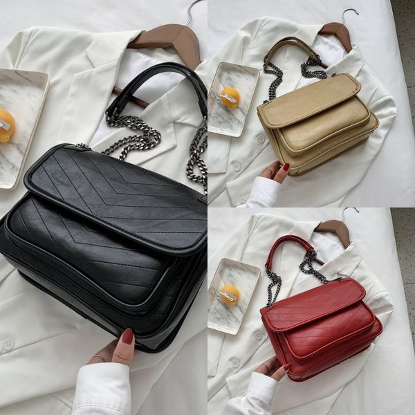 высокого ранец satchellevel чувство атмосфера большая сумка женская новая цепь плечо все виды модных боковые емкости осенью и winte 
высокого ранец satchellevel чувство атмосфера большая сумка женская новая цепь плечо все виды модных боковые емкости осенью и winte