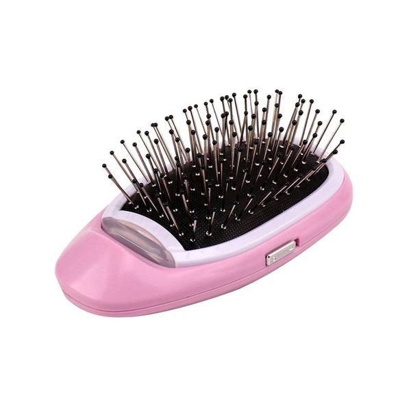 ionic hair brush portable electric hairbrush anti static magic negative ion hair massage comb no more frizz styler dropship, Silver
ionic hair brush portable electric hairbrush anti static magic negative ion hair massage comb no more frizz styler dropship, Silver