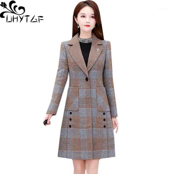 uhytgf korean 4xl plus size coat women fashion plaid quality wool jacket long sleeve casual autumn winter outerwear genuine 11071, Black
uhytgf korean 4xl plus size coat women fashion plaid quality wool jacket long sleeve casual autumn winter outerwear genuine 11071, Black