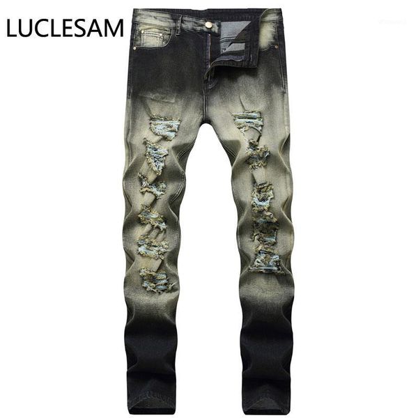 gradient color skinny jean mens destroyed holes moto biker denim pants male casual hip hop slim fit trousers los hombres jeans1, Blue
gradient color skinny jean mens destroyed holes moto biker denim pants male casual hip hop slim fit trousers los hombres jeans1, Blue