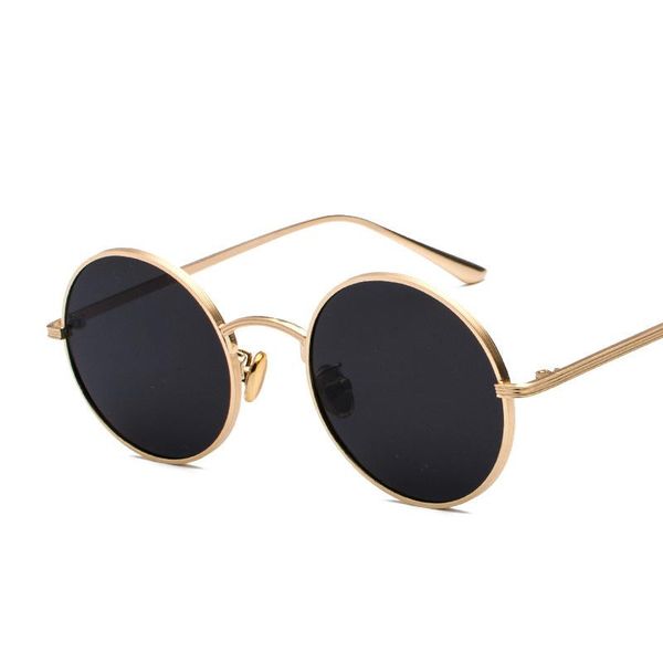 sunglasses retro men ladies steampunk round metal frame fashion gafas sol mujer uv400, White;black
sunglasses retro men ladies steampunk round metal frame fashion gafas sol mujer uv400, White;black