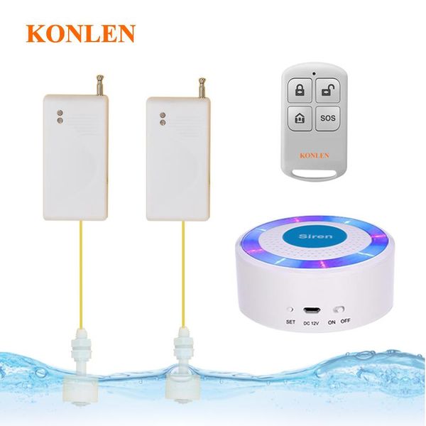 smart home sensor konlen wireless water detector siren remote control bathroom overflow leakage detection strobe alarm system
smart home sensor konlen wireless water detector siren remote control bathroom overflow leakage detection strobe alarm system