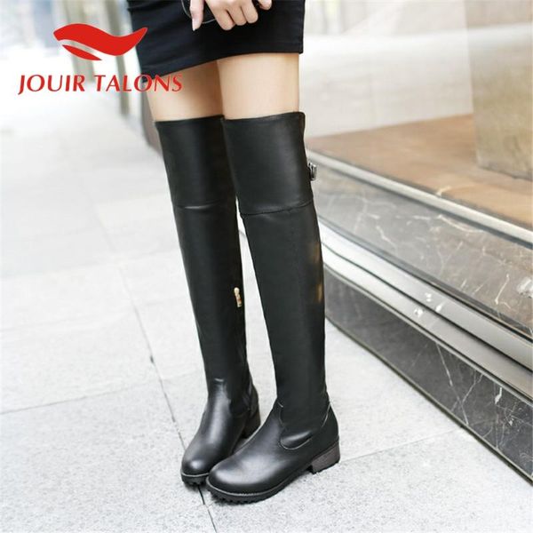 jouir talons ladies fashion shoes low heels round toe zip solid over-the-knee buckle straps boots, Black
jouir talons ladies fashion shoes low heels round toe zip solid over-the-knee buckle straps boots, Black