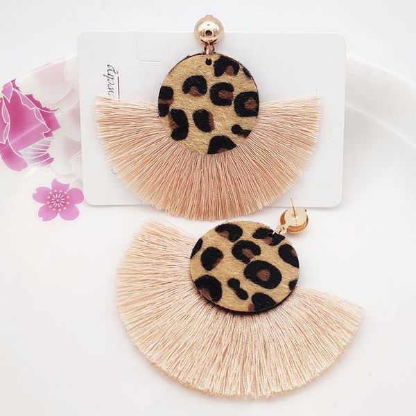 dangle & chandelier bohemian tassel earrings geometric round cow leopard print leather statement drop for women fashion jewelry1, Silver
dangle & chandelier bohemian tassel earrings geometric round cow leopard print leather statement drop for women fashion jewelry1, Silver
