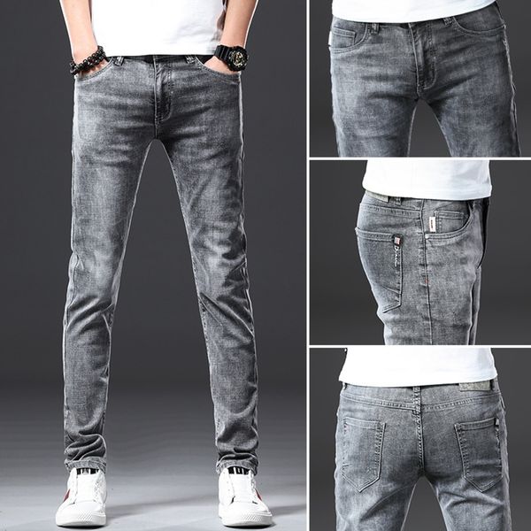 pants and jeans men's spring and autumn new straight stretch slim fit pants fashionable casual men's jeans 8mp8j, Blue
pants and jeans men's spring and autumn new straight stretch slim fit pants fashionable casual men's jeans 8mp8j, Blue
