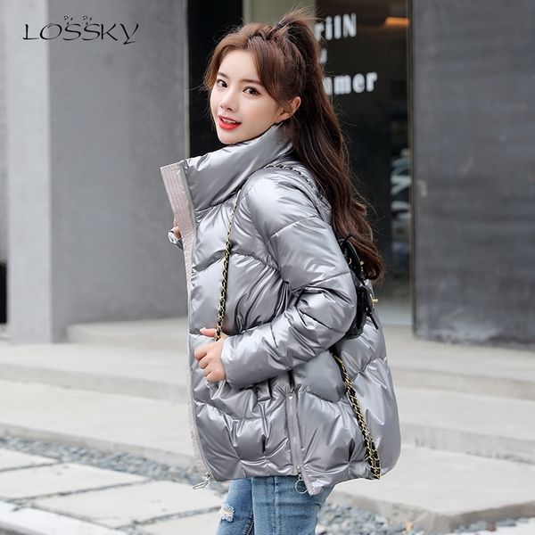 women's winter down jacket winter coat bread shape keep warm clothes down jacket female 201030, Black
women's winter down jacket winter coat bread shape keep warm clothes down jacket female 201030, Black