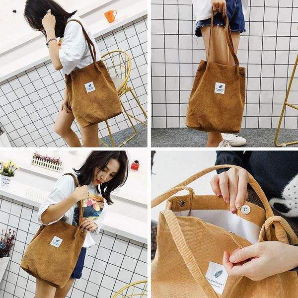 2020 new women solid corduroy shoulder bags shopping bag tote package crossbody bags purses casual handbag for women bookbag
2020 new women solid corduroy shoulder bags shopping bag tote package crossbody bags purses casual handbag for women bookbag