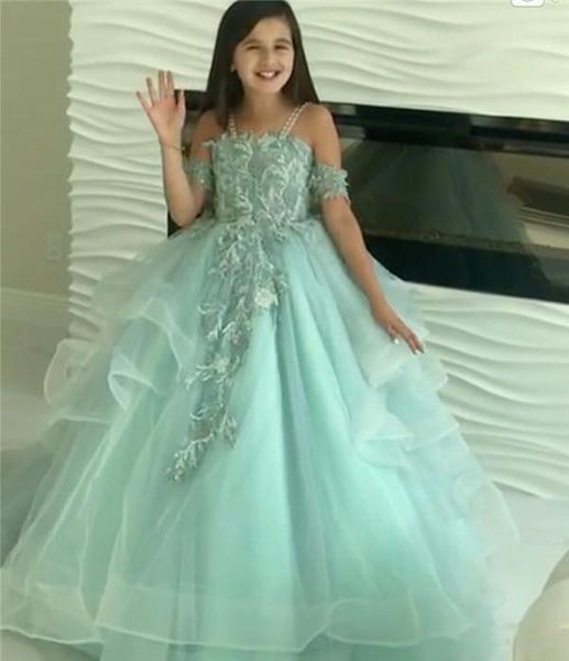 luxury beads flower girl dresses for wedding fashionable pageant gown lace appliques holy communion dresses for girl, White;blue
luxury beads flower girl dresses for wedding fashionable pageant gown lace appliques holy communion dresses for girl, White;blue
