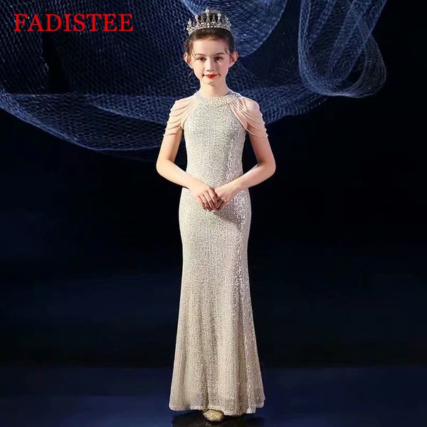 fadistee sequin girl dress flower girl dresses vestidos lace baby girl infant dress kids formal wear girls dress floor-length, White;blue
fadistee sequin girl dress flower girl dresses vestidos lace baby girl infant dress kids formal wear girls dress floor-length, White;blue