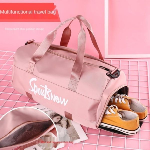 separate dry and wet fitness bag, travel bag, short business trip luggage multifunctional outdoor waterproof yoga bag
separate dry and wet fitness bag, travel bag, short business trip luggage multifunctional outdoor waterproof yoga bag
