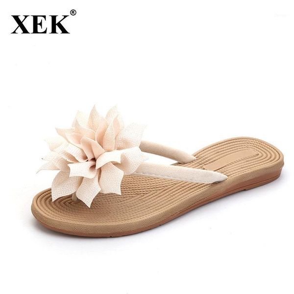 slippers xek flower quality leisure women summer shoes beach flip flops footwear size 36-40 wfq631, Black
slippers xek flower quality leisure women summer shoes beach flip flops footwear size 36-40 wfq631, Black