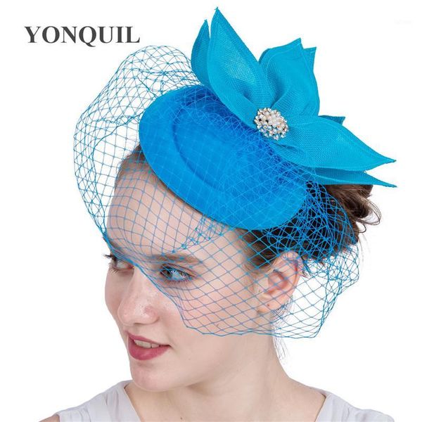 elegant women bride mesh headpiece with hair clip ladies chic net fascinator hat for wonen vintage veils fedora cap for party1, Blue;gray
elegant women bride mesh headpiece with hair clip ladies chic net fascinator hat for wonen vintage veils fedora cap for party1, Blue;gray