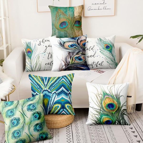 cushion/decorative pillow home decoration art design peacock feather printed cushion decorative almofadas decorativas para sofa throw
cushion/decorative pillow home decoration art design peacock feather printed cushion decorative almofadas decorativas para sofa throw