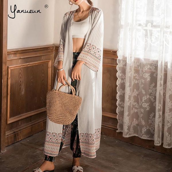 yanueun kimono cardigans fashion chiffon summer beach printed long blouses ladies shirts feminina holiday women clothing1, White
yanueun kimono cardigans fashion chiffon summer beach printed long blouses ladies shirts feminina holiday women clothing1, White
