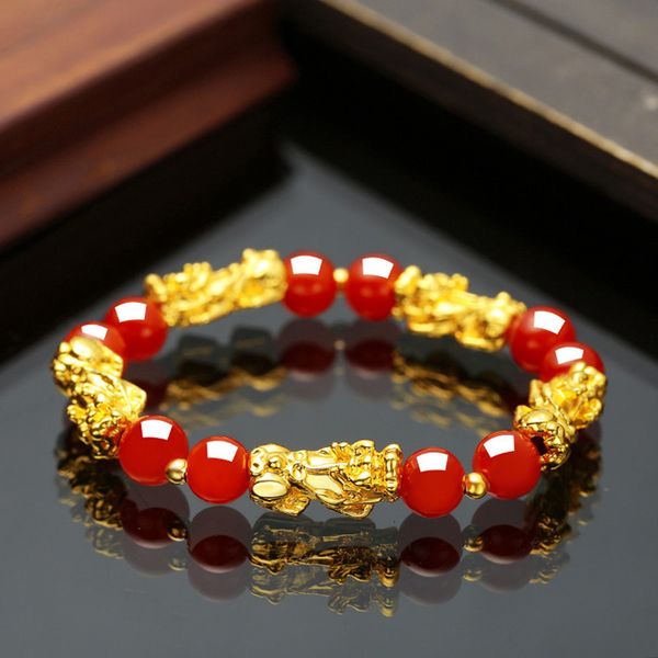 luxury- feng shui obsidian stone beads bracelet men women wristband gold black pixiu wealth and good luck women jewelry bracelet, Golden;silver
luxury- feng shui obsidian stone beads bracelet men women wristband gold black pixiu wealth and good luck women jewelry bracelet, Golden;silver