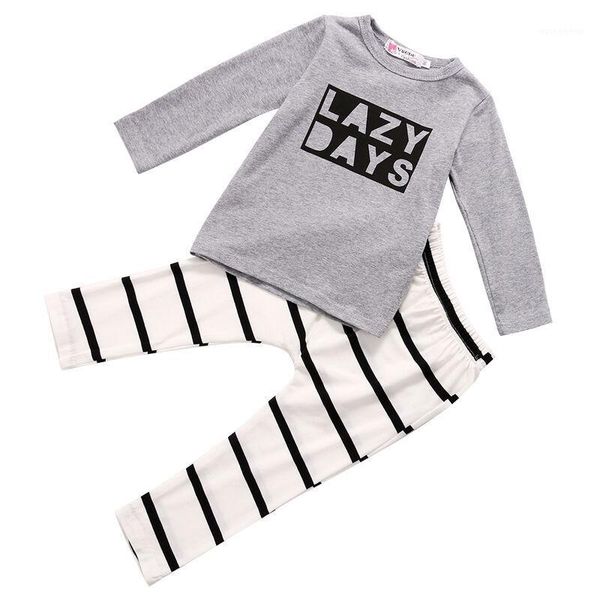 clothing sets 2021 toddler infant kids baby boys girls clothes pajamas set long sleeve gray t-shirt leggings 2pcs outfit costume1, White
clothing sets 2021 toddler infant kids baby boys girls clothes pajamas set long sleeve gray t-shirt leggings 2pcs outfit costume1, White