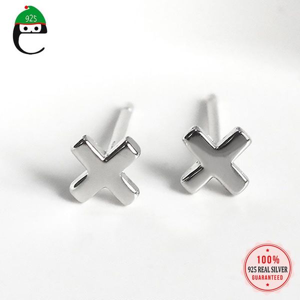 ElfoPlataSi Real 925 Sterling Silver Minimalist Stud Earrings Mini Cross X For Women Wedding Anniversary FINE Jewelry DA1538, Golden;silver
ElfoPlataSi Real 925 Sterling Silver Minimalist Stud Earrings Mini Cross X For Women Wedding Anniversary FINE Jewelry DA1538, Golden;silver