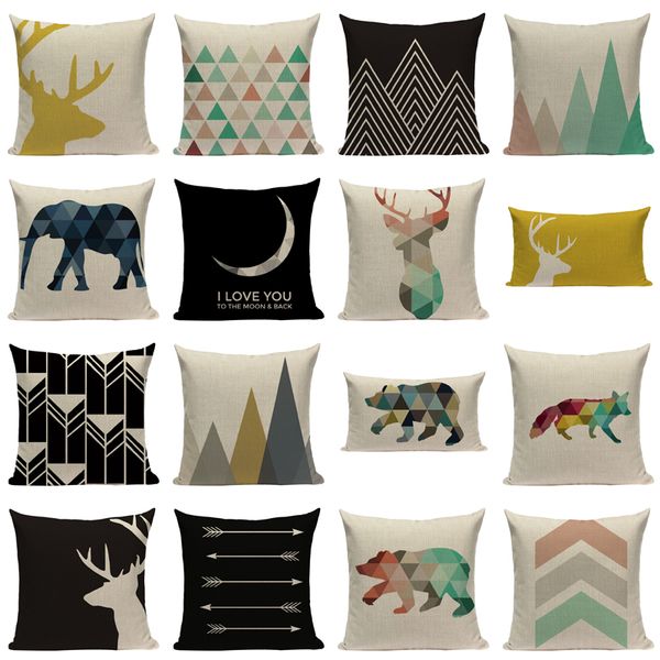 geometry animal elephant deer decorative cushion covers 45cmx45cm square back printed cushions home decor custom throw pillows
geometry animal elephant deer decorative cushion covers 45cmx45cm square back printed cushions home decor custom throw pillows