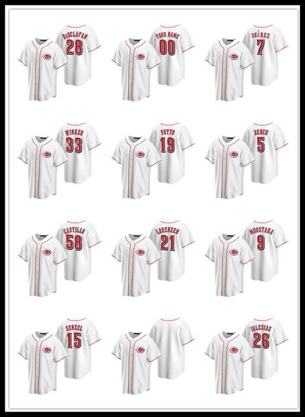 цинциннати reds мужчины женщины молодежь 19 joey votto 11 барри ларкин 5 джонни скамья главная бейсбол джерси, Black
цинциннати reds мужчины женщины молодежь 19 joey votto 11 барри ларкин 5 джонни скамья главная бейсбол джерси, Black