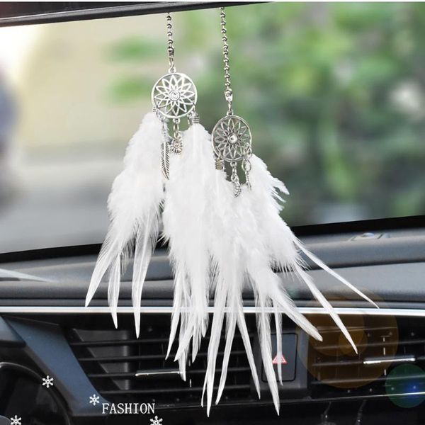 1pc car pendant accessories hand-woven long pendant feather dream catcher interior decoration feather style
1pc car pendant accessories hand-woven long pendant feather dream catcher interior decoration feather style