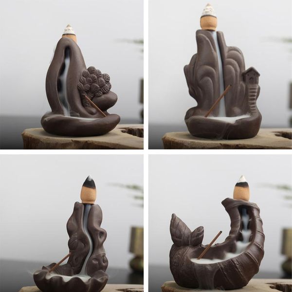 ceramic backflow incense burner porcelain buddhist censer holder for stick cone tower incenses ceramic wmttex 
ceramic backflow incense burner porcelain buddhist censer holder for stick cone tower incenses ceramic wmttex