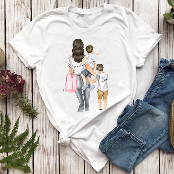 women t-shirts short sleeve clothing boy son mom mother mama cartoon ladies print graphic t lady shirt female tee t-shirt, White
women t-shirts short sleeve clothing boy son mom mother mama cartoon ladies print graphic t lady shirt female tee t-shirt, White