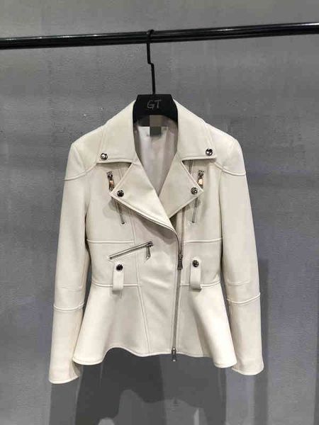 apricot autumn 100% sheepskin women's jacket designer zipper button slim genuine leather jackets womens 80701, Black;brown
apricot autumn 100% sheepskin women's jacket designer zipper button slim genuine leather jackets womens 80701, Black;brown