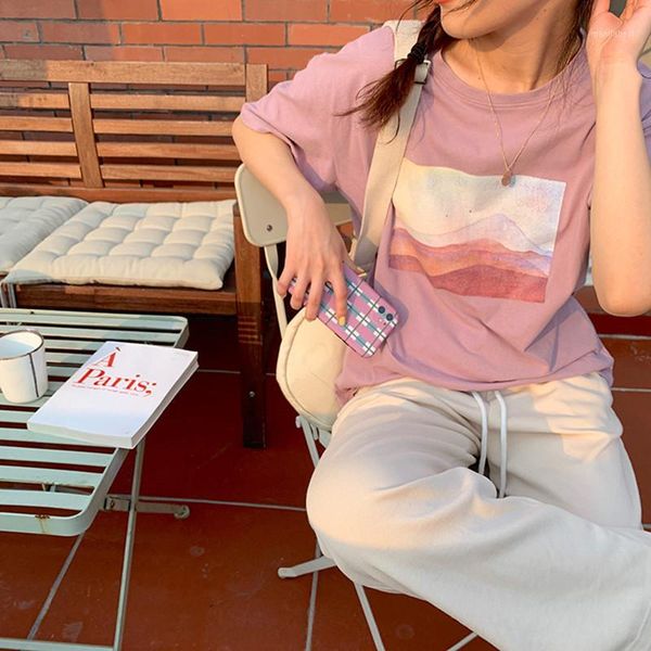3 colors 2020 summer women korean style picture print short sleeve t-shirts womens tee shirt femme (f3945)1, White
3 colors 2020 summer women korean style picture print short sleeve t-shirts womens tee shirt femme (f3945)1, White