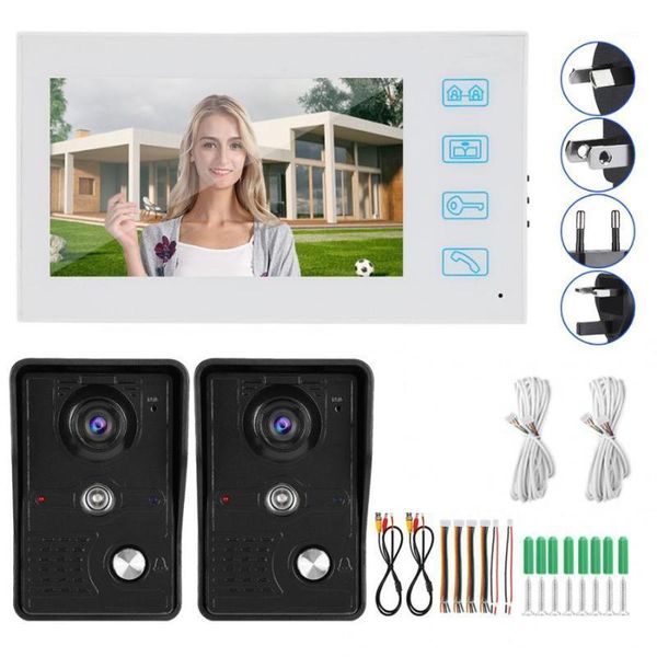 7in 2v1 wired video doorbell entry system with 1080p wired camera night 100-240v intercom door phone1
7in 2v1 wired video doorbell entry system with 1080p wired camera night 100-240v intercom door phone1