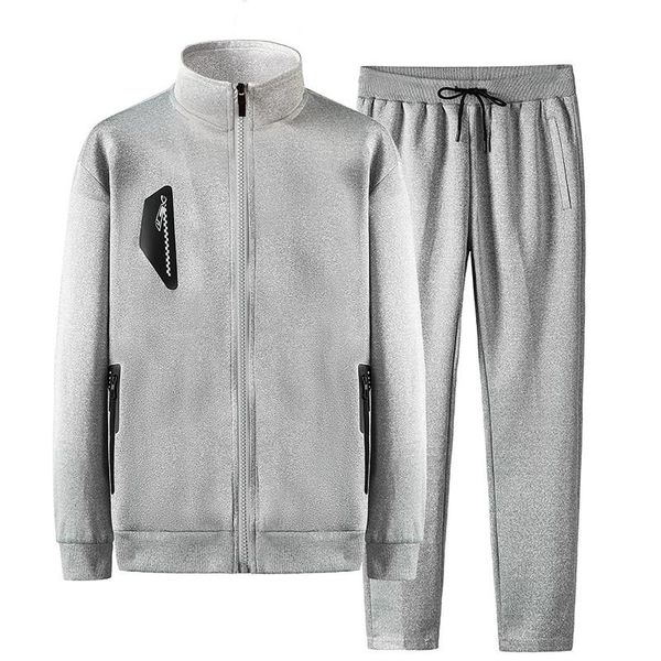 men's tracksuits sportswear sport sets running training tracksuit male fashion spring autumn suits 2piece sweatshirt+sweatpants 7xl 8xl, Gray
men's tracksuits sportswear sport sets running training tracksuit male fashion spring autumn suits 2piece sweatshirt+sweatpants 7xl 8xl, Gray
