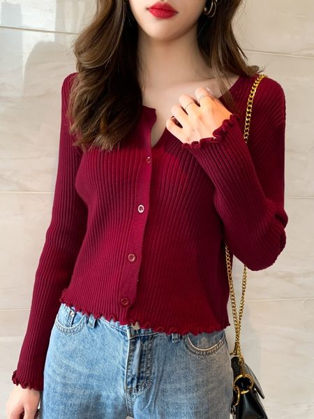 early autumn net red hort jacket short jacketutumn and winter 2020 new long sleeve loose knit cardigan coat bottom sweater for w, White;black
early autumn net red hort jacket short jacketutumn and winter 2020 new long sleeve loose knit cardigan coat bottom sweater for w, White;black