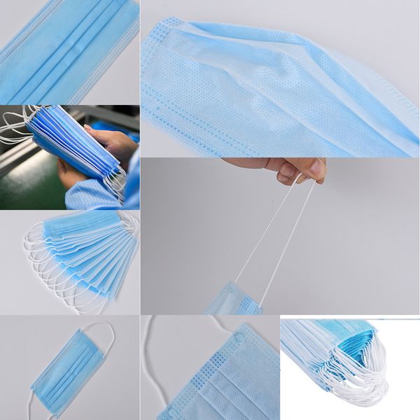 ear-loop 50pcs/box disposable dustproof layer face 3 anti-dust waterproof protective mask soft breathable outdoor 1sd8
ear-loop 50pcs/box disposable dustproof layer face 3 anti-dust waterproof protective mask soft breathable outdoor 1sd8