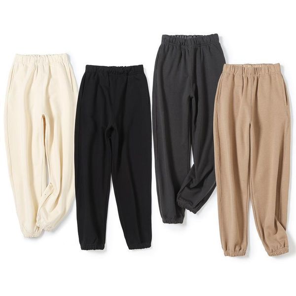 women winter sports pants with high waisted solid harem thick long pants femme casual streetwear grey women's cotton trousers, Black;white
women winter sports pants with high waisted solid harem thick long pants femme casual streetwear grey women's cotton trousers, Black;white