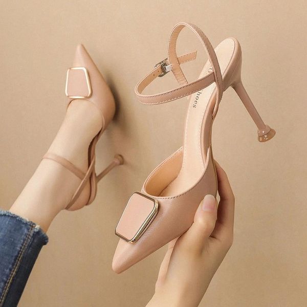 women sandals 2020 thin heel pointed single shoes high-heeled shoes female temperament one- character sandal summer #0t8z, Black
women sandals 2020 thin heel pointed single shoes high-heeled shoes female temperament one- character sandal summer #0t8z, Black