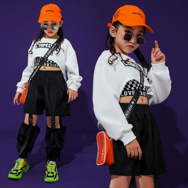 children hip hop costume kids autumn clothes for girls jazz dancewear performance clothing ballroom black hip hop clothes bi205, Black;red
children hip hop costume kids autumn clothes for girls jazz dancewear performance clothing ballroom black hip hop clothes bi205, Black;red