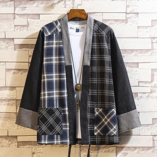 2020 men japanese kimono haori harajuku samurai patchwork casual yukata cardigan asian fashion loose coat streetwear vintage1, Red
2020 men japanese kimono haori harajuku samurai patchwork casual yukata cardigan asian fashion loose coat streetwear vintage1, Red