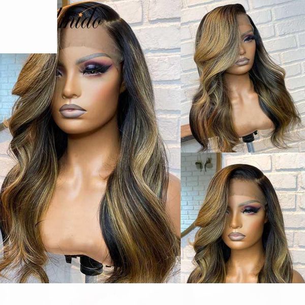 dmido blonde brown highlight color 13*6 lace front human hair wigs pre plucked bodywave remy hair wig 130 150 density, Black;brown
dmido blonde brown highlight color 13*6 lace front human hair wigs pre plucked bodywave remy hair wig 130 150 density, Black;brown