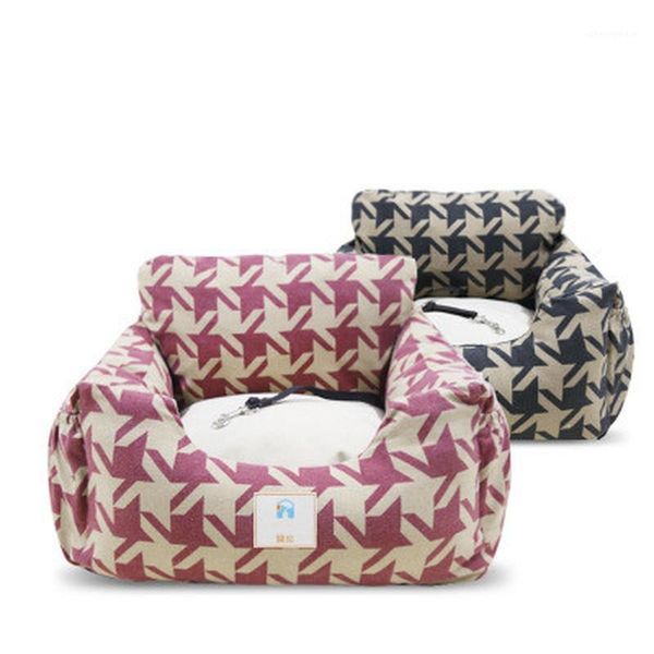 high-end luxury houndstooth pattern pet car nest mat dog seat anti-dirty bed safety travel anti- cushion dog crate sofa1
high-end luxury houndstooth pattern pet car nest mat dog seat anti-dirty bed safety travel anti- cushion dog crate sofa1