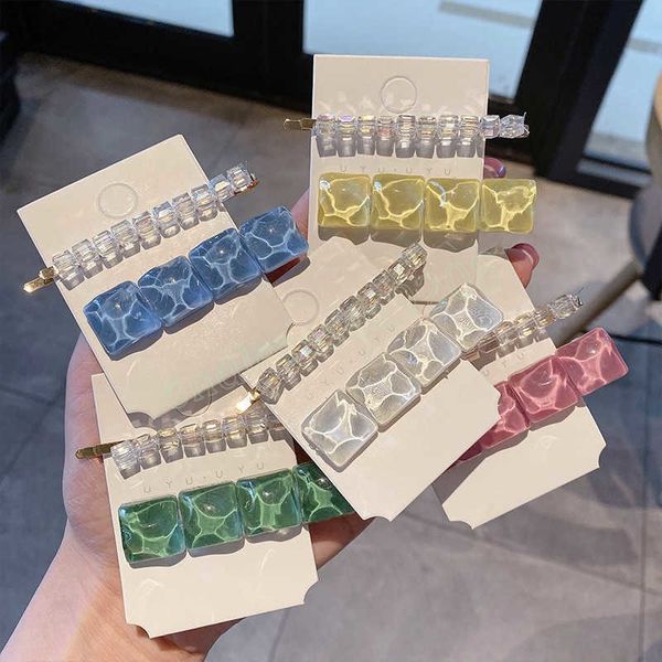 fashion 2pcs/set crystal hair clip for women korean trendy geometric barrettes girl hair accessories hairgrip wholeslae, Golden;silver
fashion 2pcs/set crystal hair clip for women korean trendy geometric barrettes girl hair accessories hairgrip wholeslae, Golden;silver