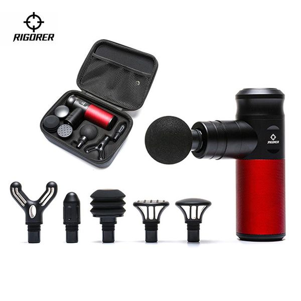 rigorer mini muscle massage gun deep muscle vibration relieves pain portable pocket electric neck massager 6 massage head
rigorer mini muscle massage gun deep muscle vibration relieves pain portable pocket electric neck massager 6 massage head