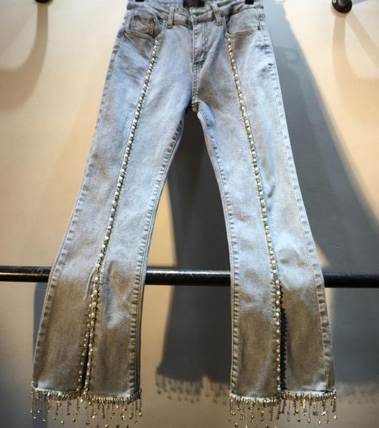 2021 spring beads strass tails split enlargement female jeans high waist streetwear ankle-length denim pants q670 36f1, Black;white
2021 spring beads strass tails split enlargement female jeans high waist streetwear ankle-length denim pants q670 36f1, Black;white