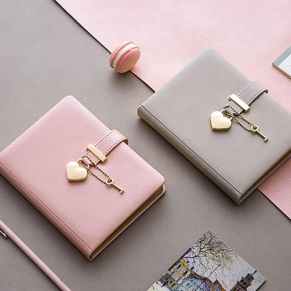 name customize cute b6 diary with heart lock pu leather notebook school supplies lockable password writing pads girl women gift1, Purple;pink
name customize cute b6 diary with heart lock pu leather notebook school supplies lockable password writing pads girl women gift1, Purple;pink