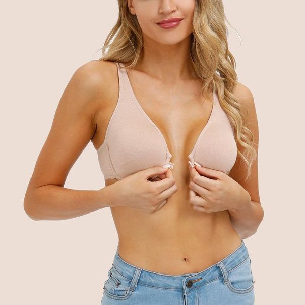 front button bra for women unpadded underwire lingerie unerwear female brassiere u-shaped back straps bralette size 32-42, Red;black
front button bra for women unpadded underwire lingerie unerwear female brassiere u-shaped back straps bralette size 32-42, Red;black