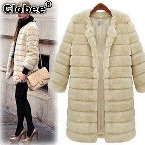 2020 6xl autumn winter coat women faux fur coat fake fur jacket parka striped loose black overcoat manteau femme
2020 6xl autumn winter coat women faux fur coat fake fur jacket parka striped loose black overcoat manteau femme