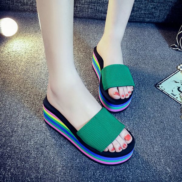 womens indoor slippers fashion platform bath slippers wedge beach shoes high heel sandals claquette femme chaussure#l35, Black
womens indoor slippers fashion platform bath slippers wedge beach shoes high heel sandals claquette femme chaussure#l35, Black