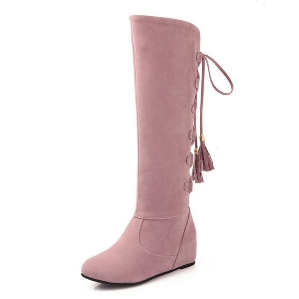 boots big size 34-43 knee for women long winter autumn shoes round toe platform knight 66-28, Black
boots big size 34-43 knee for women long winter autumn shoes round toe platform knight 66-28, Black