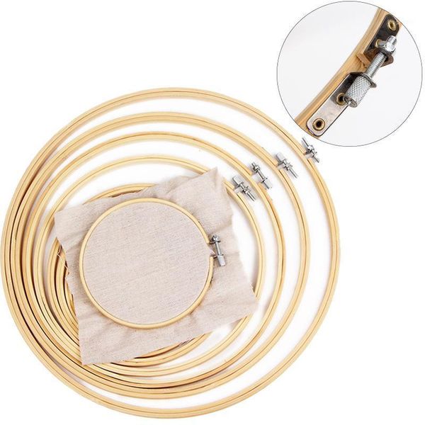 5 size embroidery hoop embroidery round machine bamboo for cross stitch diy household craft sewing needwork tool1, Black
5 size embroidery hoop embroidery round machine bamboo for cross stitch diy household craft sewing needwork tool1, Black
