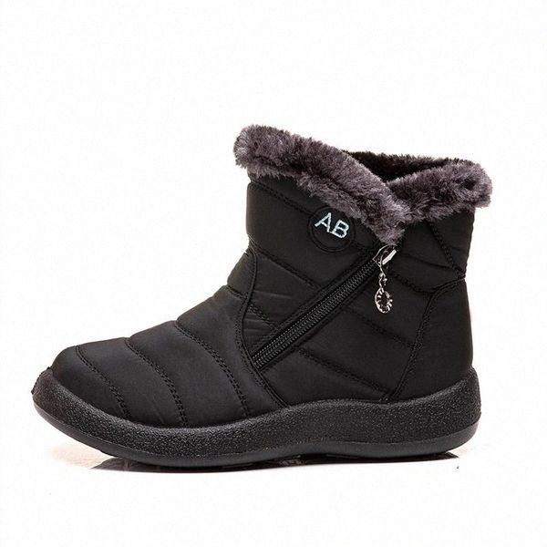 women boots winter snow boots mother women's winter waterproof cloth plush keep warm cotton shoes woman botas mujer #0g9s, Black
women boots winter snow boots mother women's winter waterproof cloth plush keep warm cotton shoes woman botas mujer #0g9s, Black
