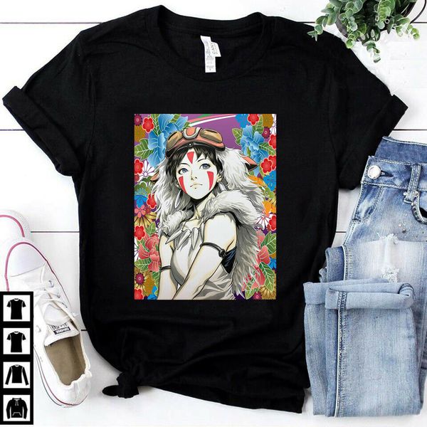 sport princess mononoke tee - hayao miyazaki - studio shirt shirt