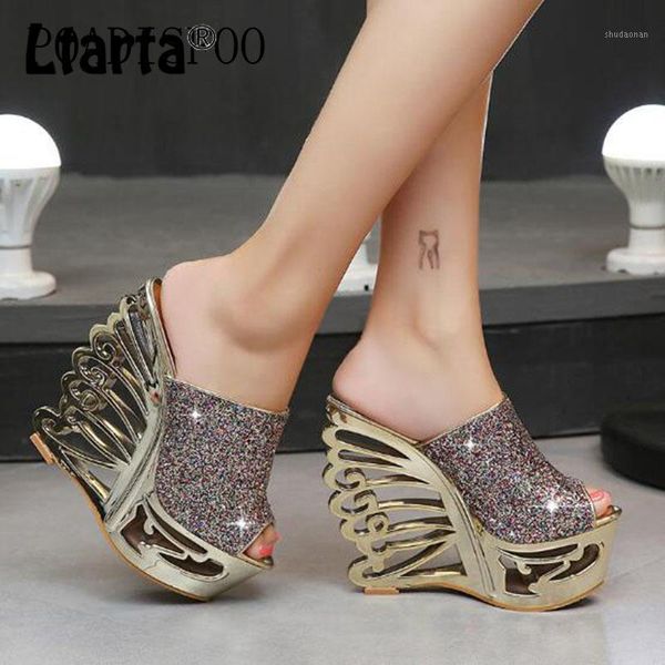 dress shoes ltarta 2021 gold sliver super high heels peep toe platform thick wedge heteromorphic heel ctystal zyw-1076-21, Black
dress shoes ltarta 2021 gold sliver super high heels peep toe platform thick wedge heteromorphic heel ctystal zyw-1076-21, Black